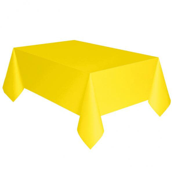 Multipurpose Plastic Party Table Cover Disposable & Reusable 137x183cm