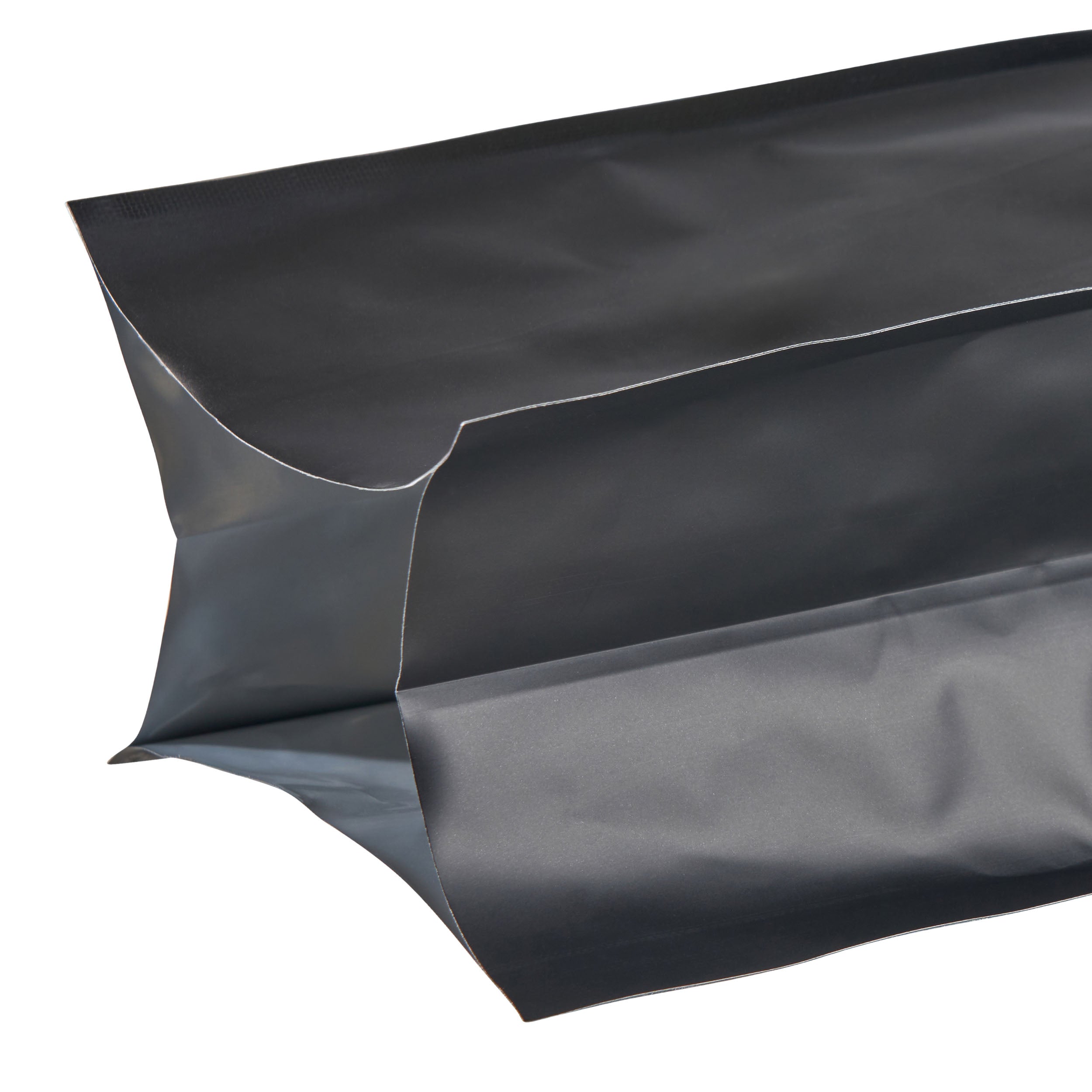 Aluminium Metalized Foil Stand-up Coffee Bag with Valve - Side Gusset & Flat Bottom 10pc