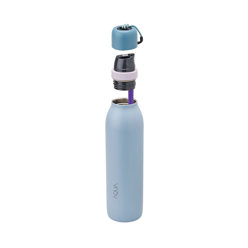 Aqua 710ml Twist Vacuum Flask - Stainless Steel Double-Layer Insulated Water Bottle