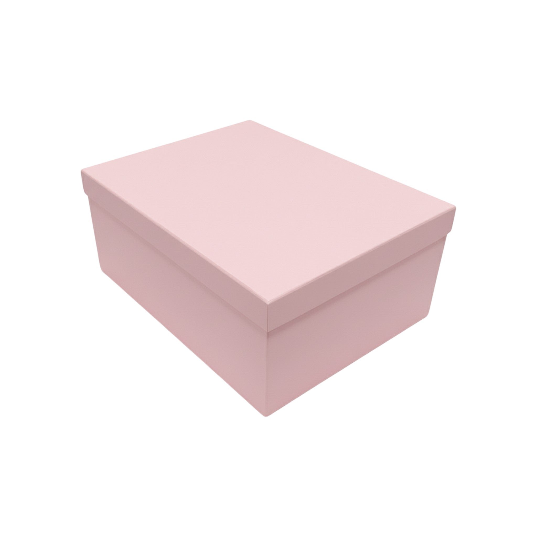 Gift Box Sturdy Hardboard Plain Solid Color 23x19.3x7.7cm