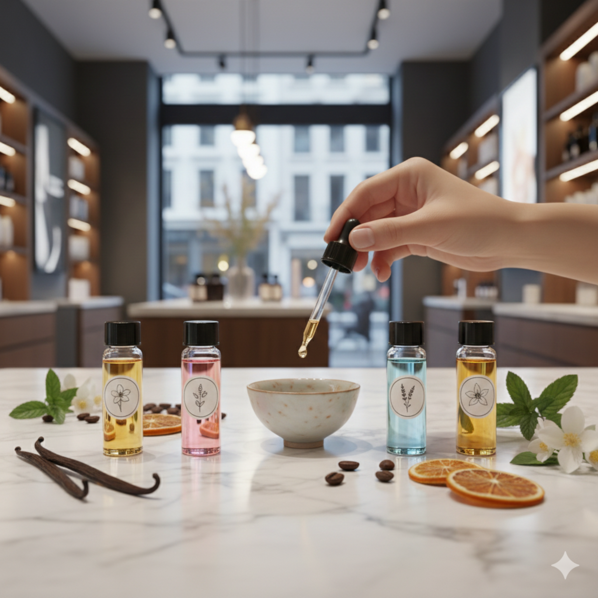 Glass Scintillation Vials Bottle with Black Screw-on Lid