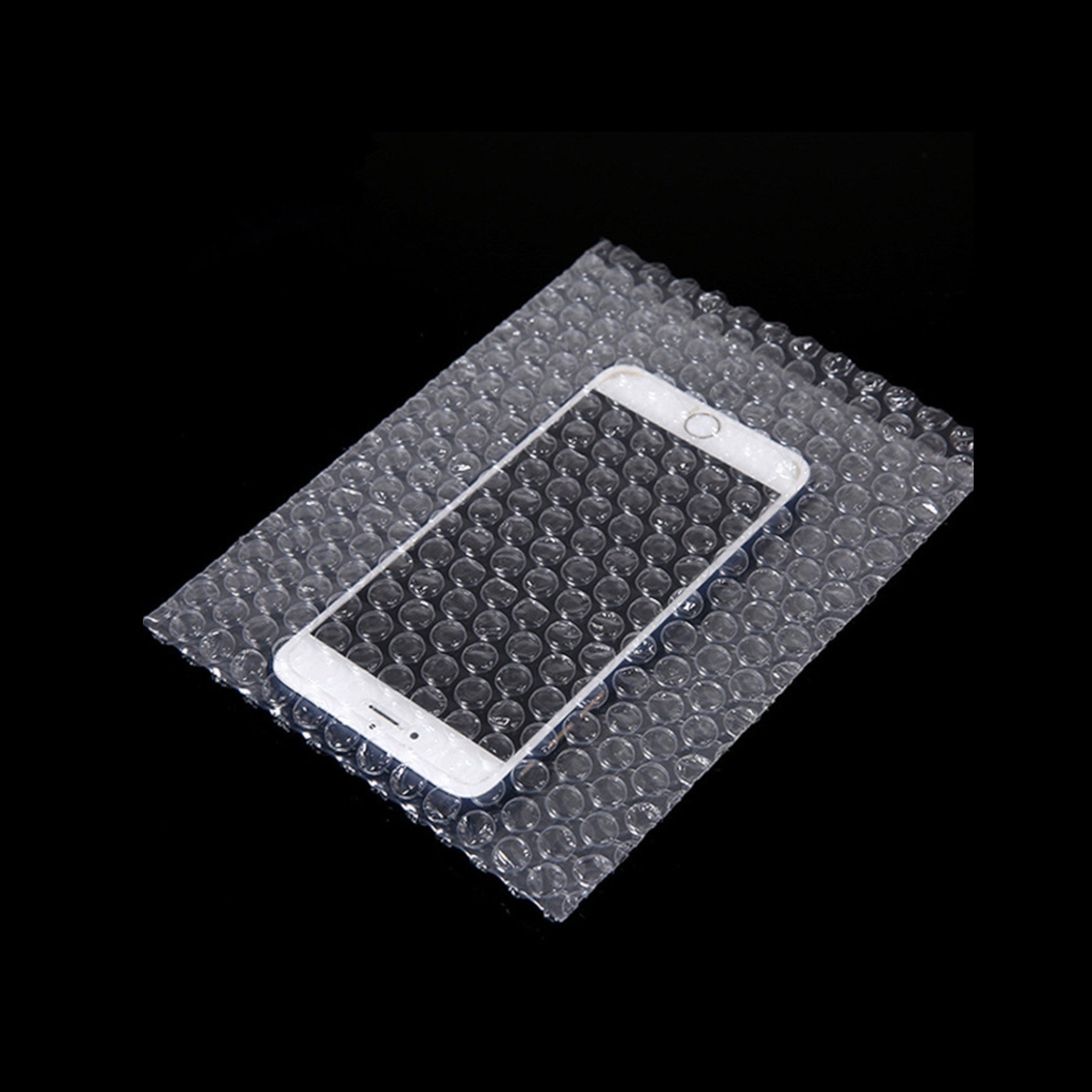 Bubble Air Wrap Pouch Bag - Clear Double Walled Protective Cushioning Bag with Self Sealing Strip 8mic 10pcs