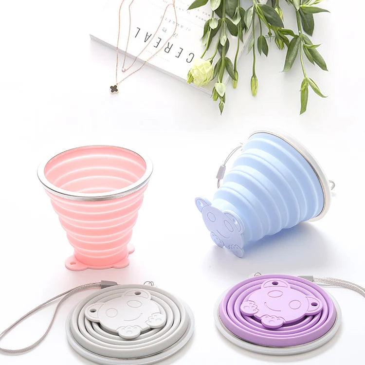 Collapsible Travel Water Bottle 270ml