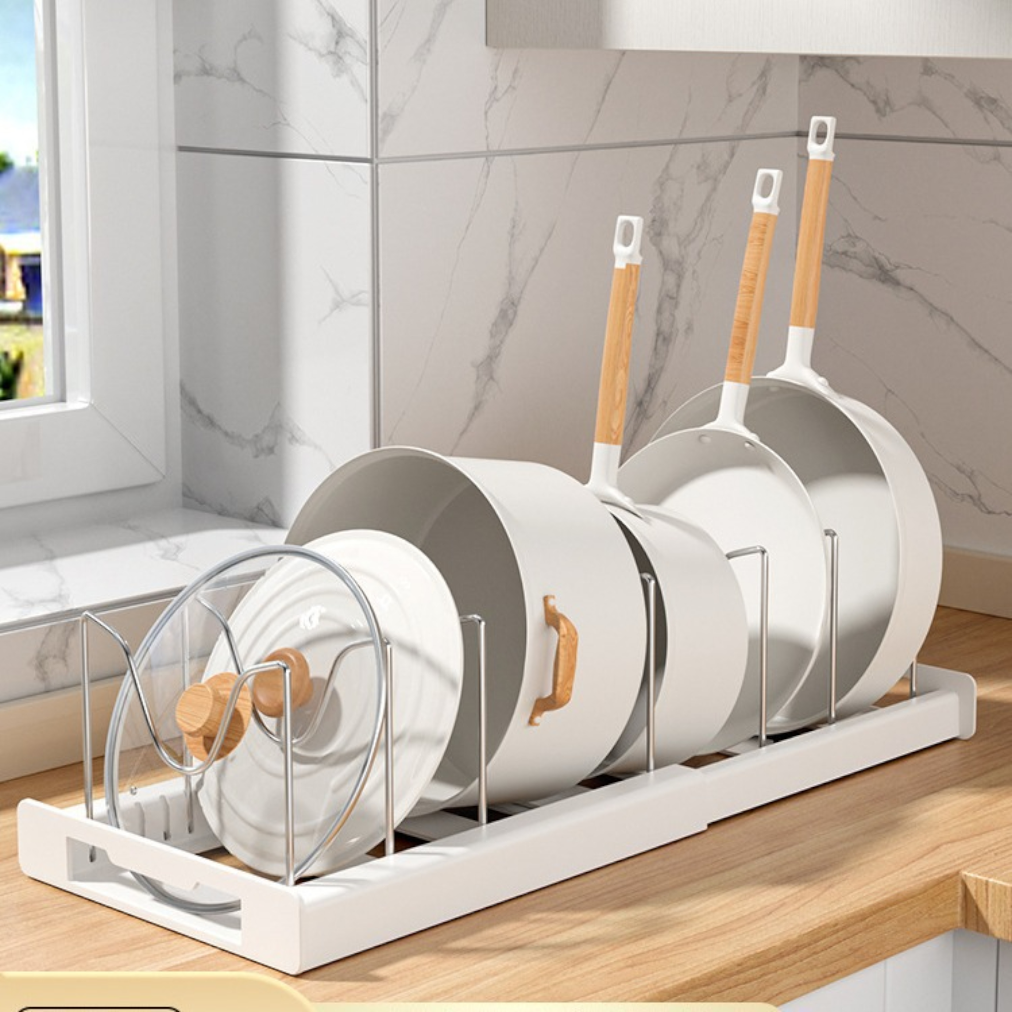 Expandable Cookware Organiser 56cm