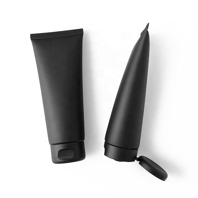 50ml Cosmetic Refillable Cream Tube Matte Black
