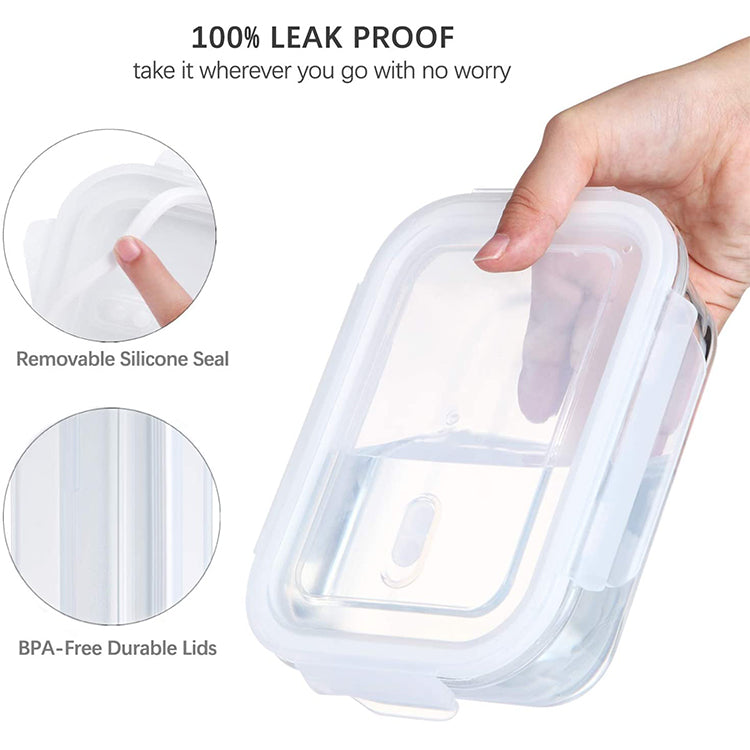 Glass Lunch Bow with Lid