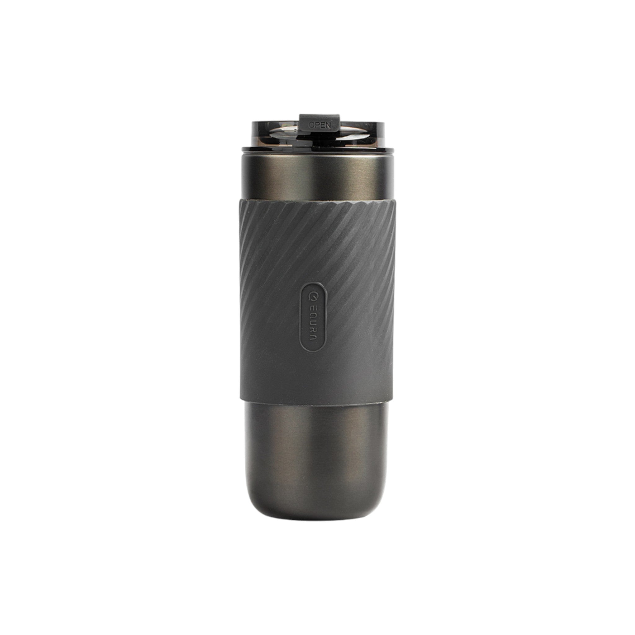 520ml Double-Wall Thermal Tumbler with Silicone Sleeve, Infuser & Retractable Stainless Steel Straw