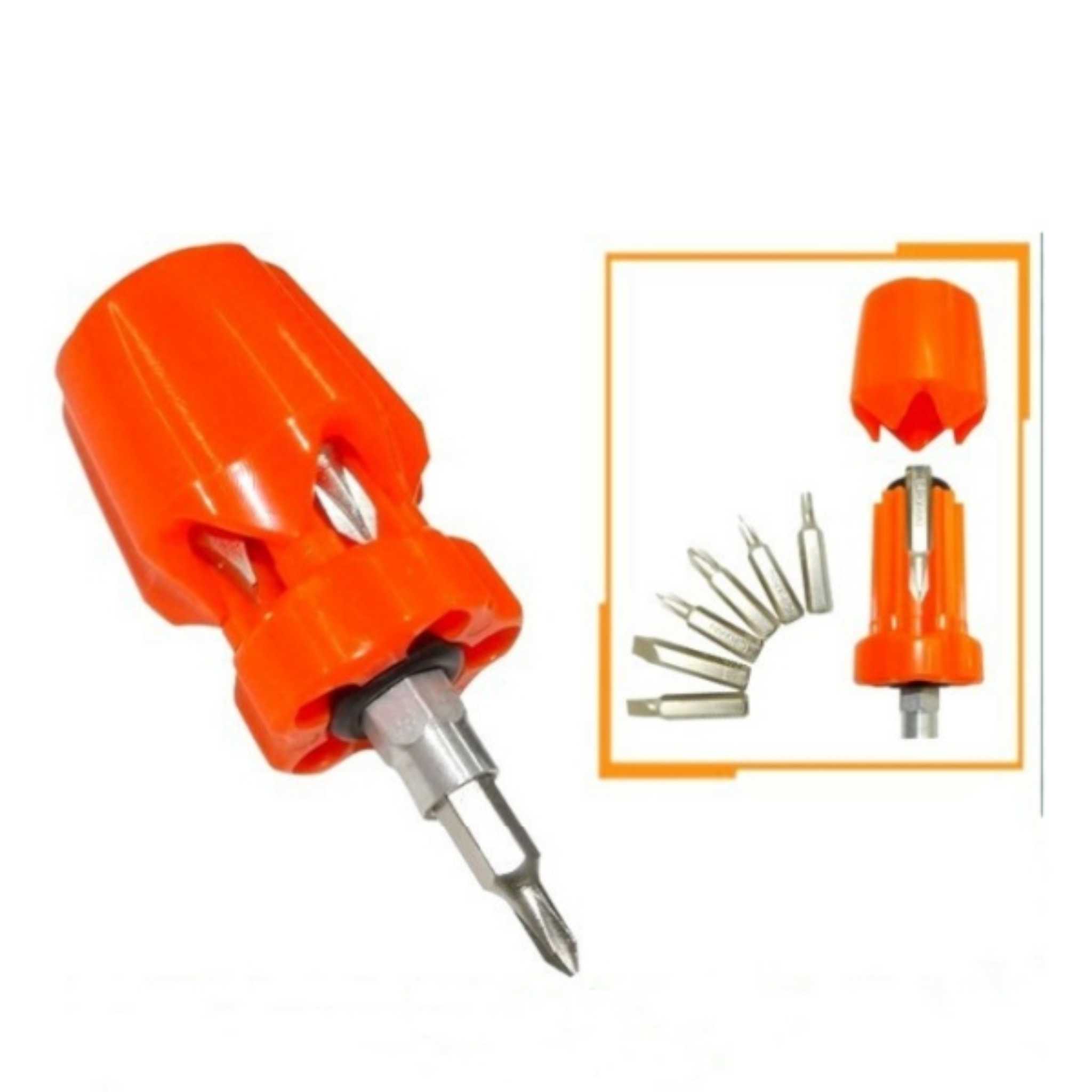 Screwdriver Set Stubby 6 In 1