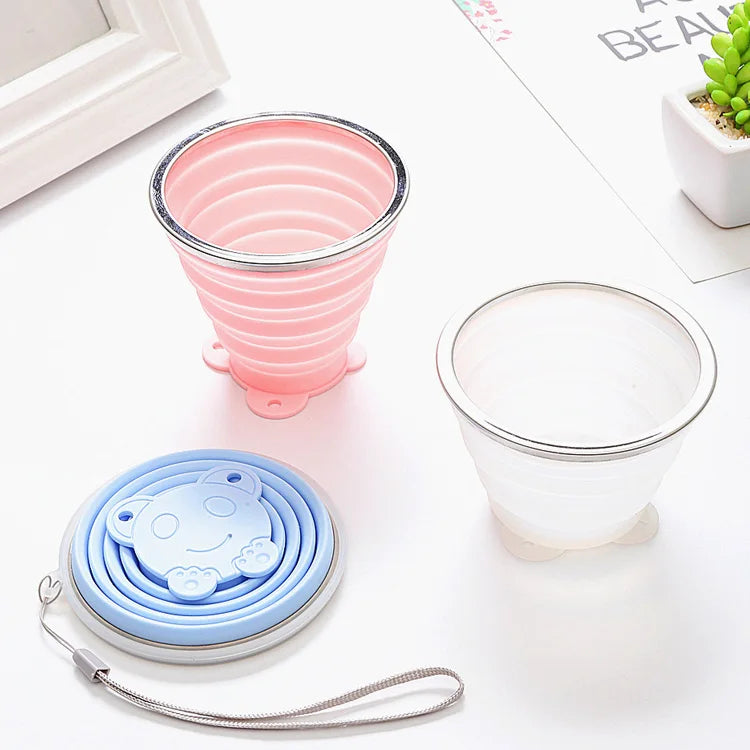 Collapsible Travel Water Bottle 270ml