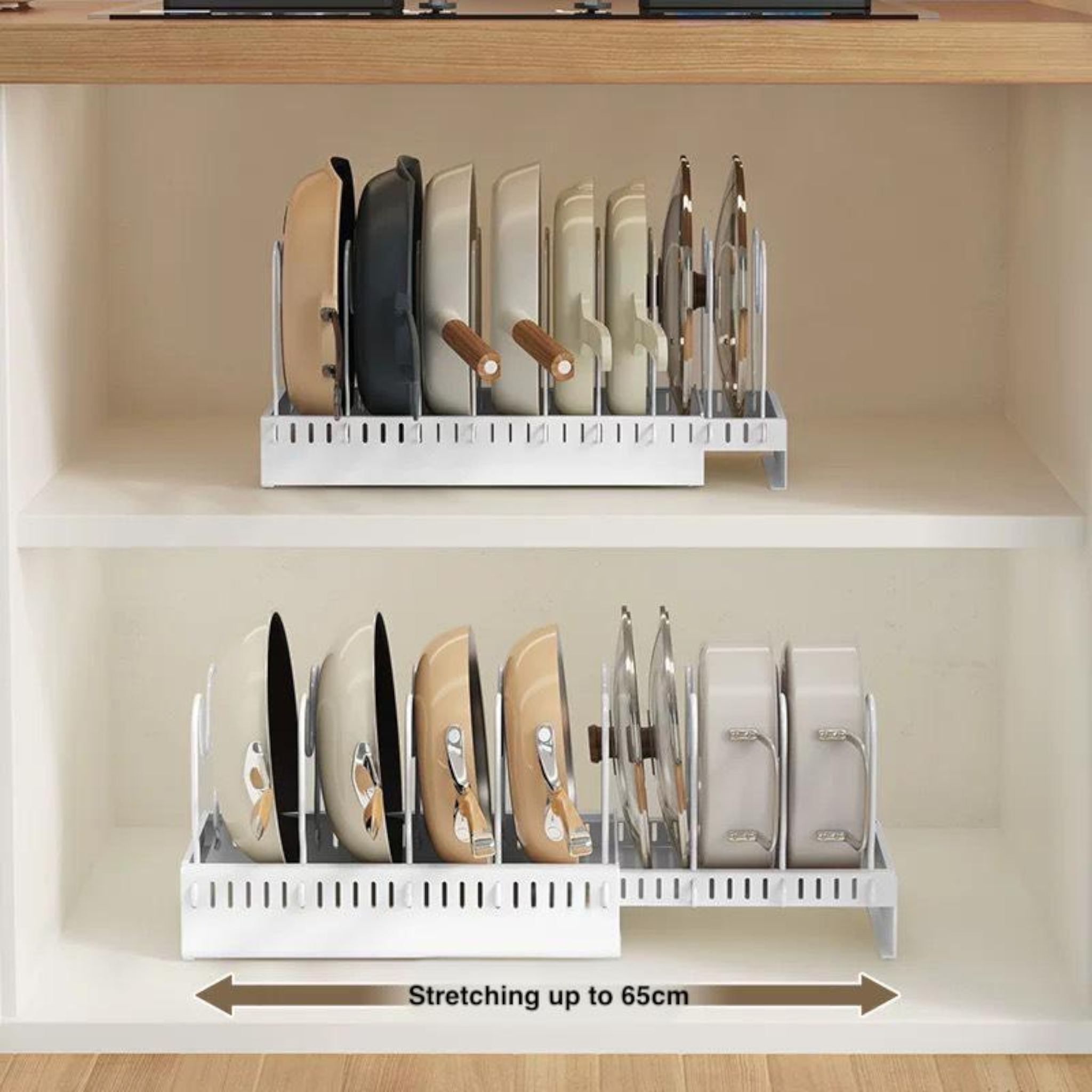 Expandable Cookware Organiser 56cm