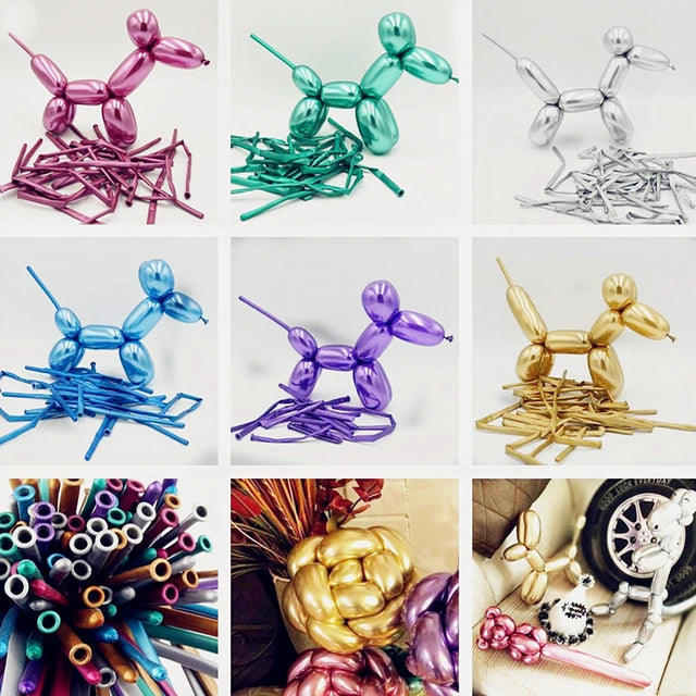 Magic Modeling Long Balloon Strip Tube Shaped