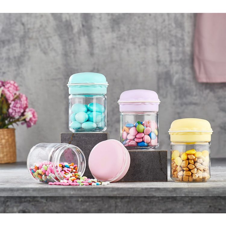 Hane Macaron Storage Jar 210cc HN-1214