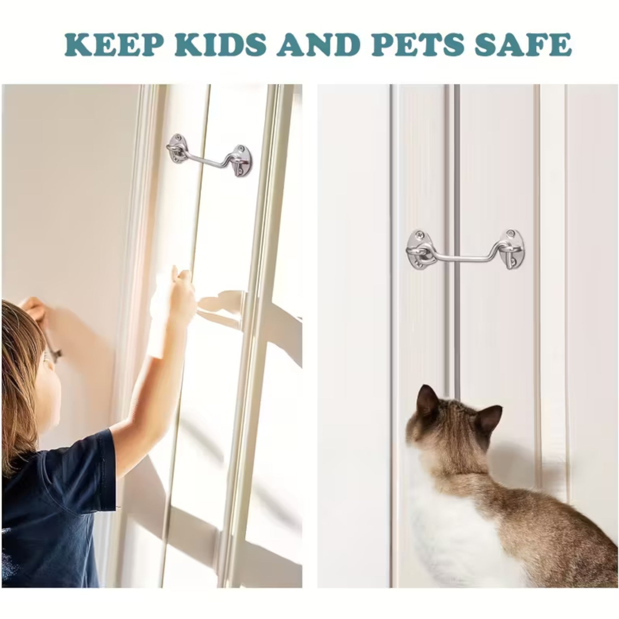 Hook Cabin Chrome Plated 75mm Solid Brass