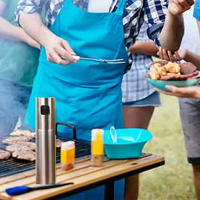 Oil & Vinegar Spray Bottle 100ml Stainless Steel SGN2275