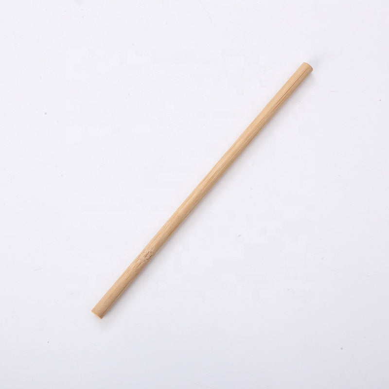 500ml Glass Drinking Bottle with Silicone Sleeve Grip & Bamboo Lid and Straw 7x17.5cm