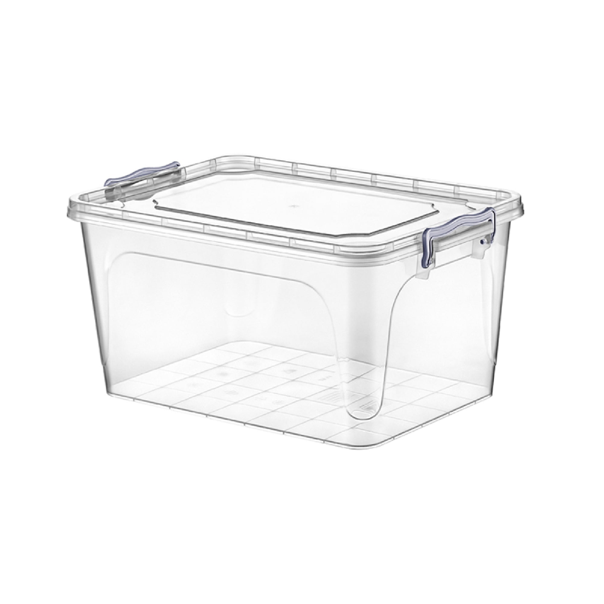Hobby Life Multi Box Rectangular Utility Storage Container with Clip Lock Lid 13L 021105