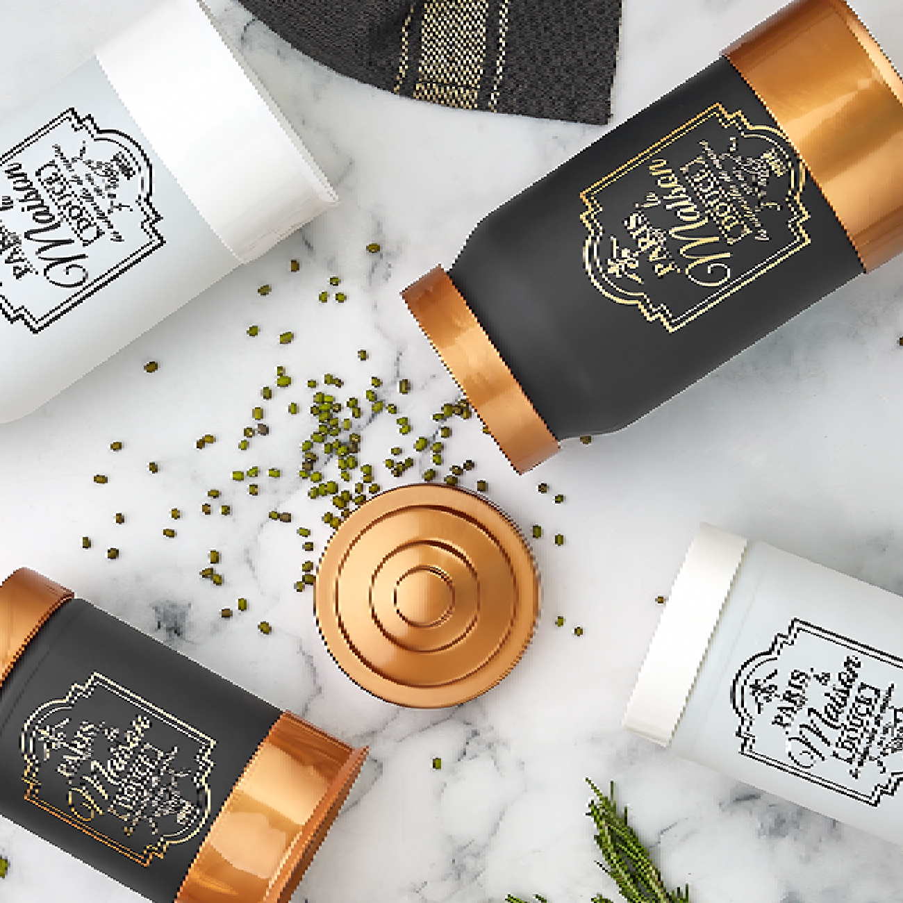 Hane Paris Luxe Decorated Storage Jar 100cc HN-1444