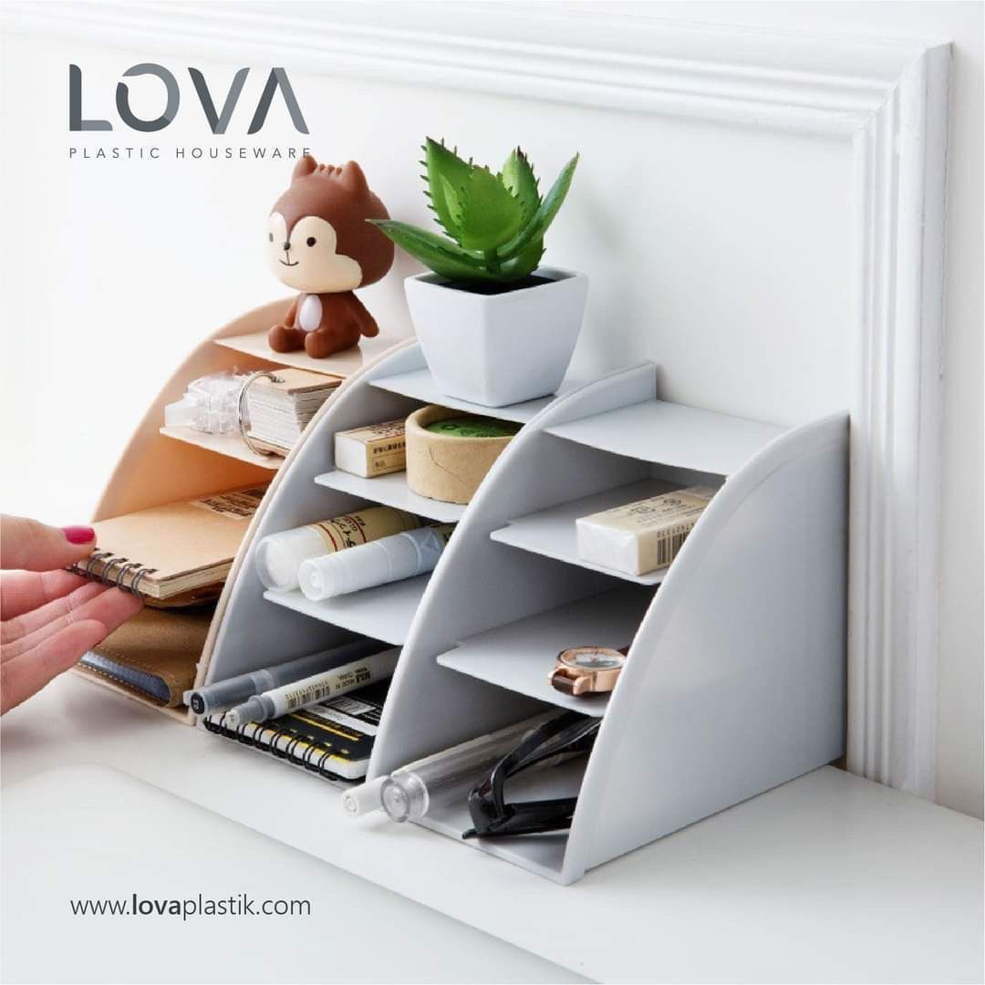 Lova Plastic Storage Organizer Box LV-202