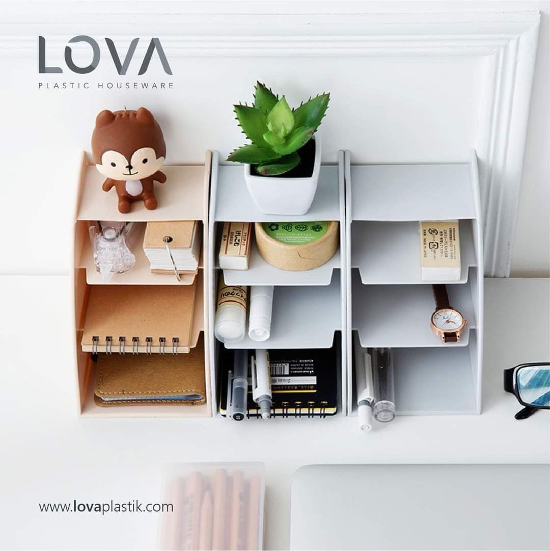 Lova Plastic Storage Organizer Box LV-202