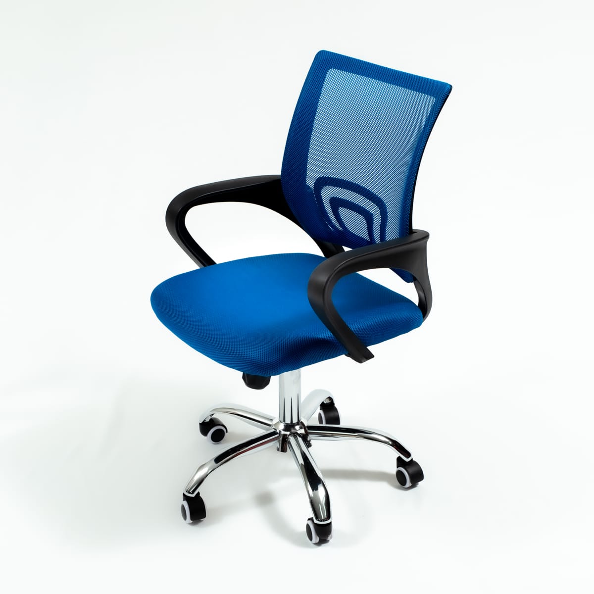 Zippy Swivel & Tilt Office Chair - Mid Mesh Back with Chrome Base