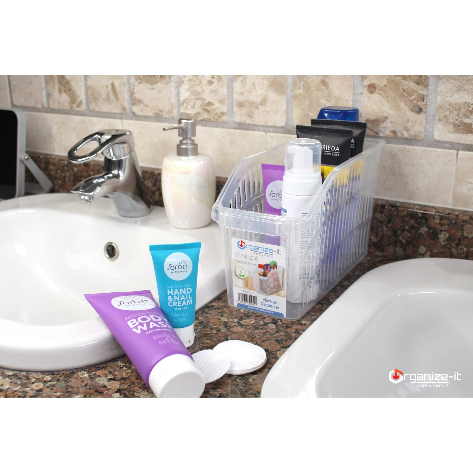 Nu Ware Fridge & Storage Containers Combo Prime MCSBC2 5pc Set Organize-IT