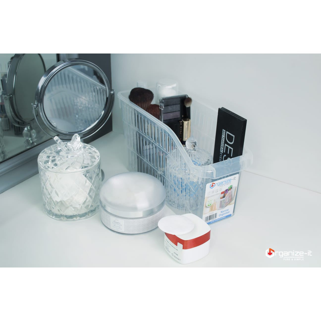 Nu Ware Fridge & Storage Containers Combo Prime MCSBC2 5pc Set Organize-IT