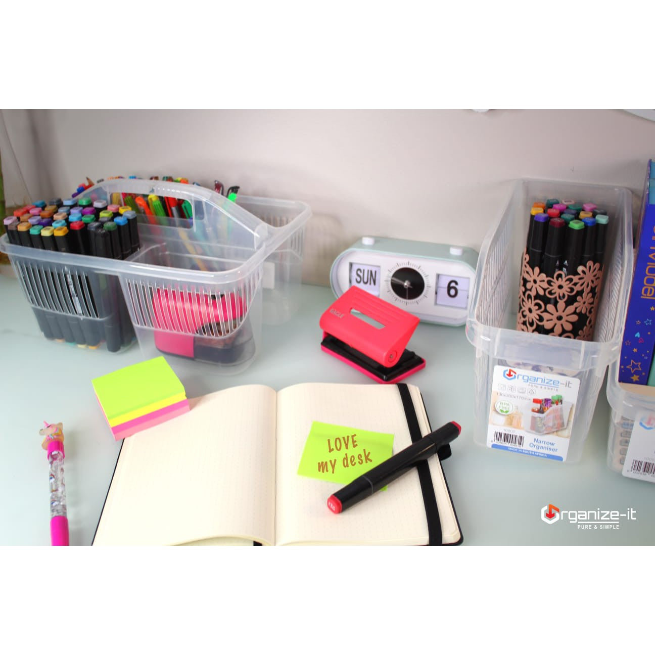 Nu Ware Fridge & Pantry Organiser Medium Deep Organize-IT STFPOD