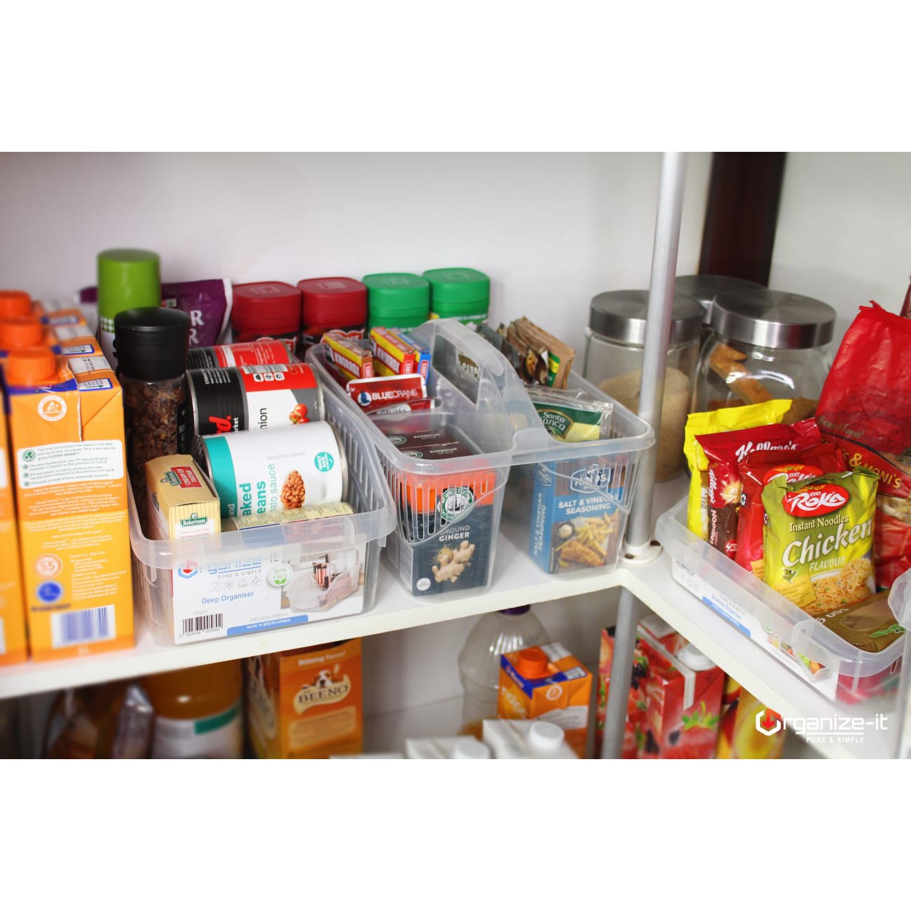 Nu Ware Fridge & Pantry Organiser Large Shallow STFPOS Organize-IT