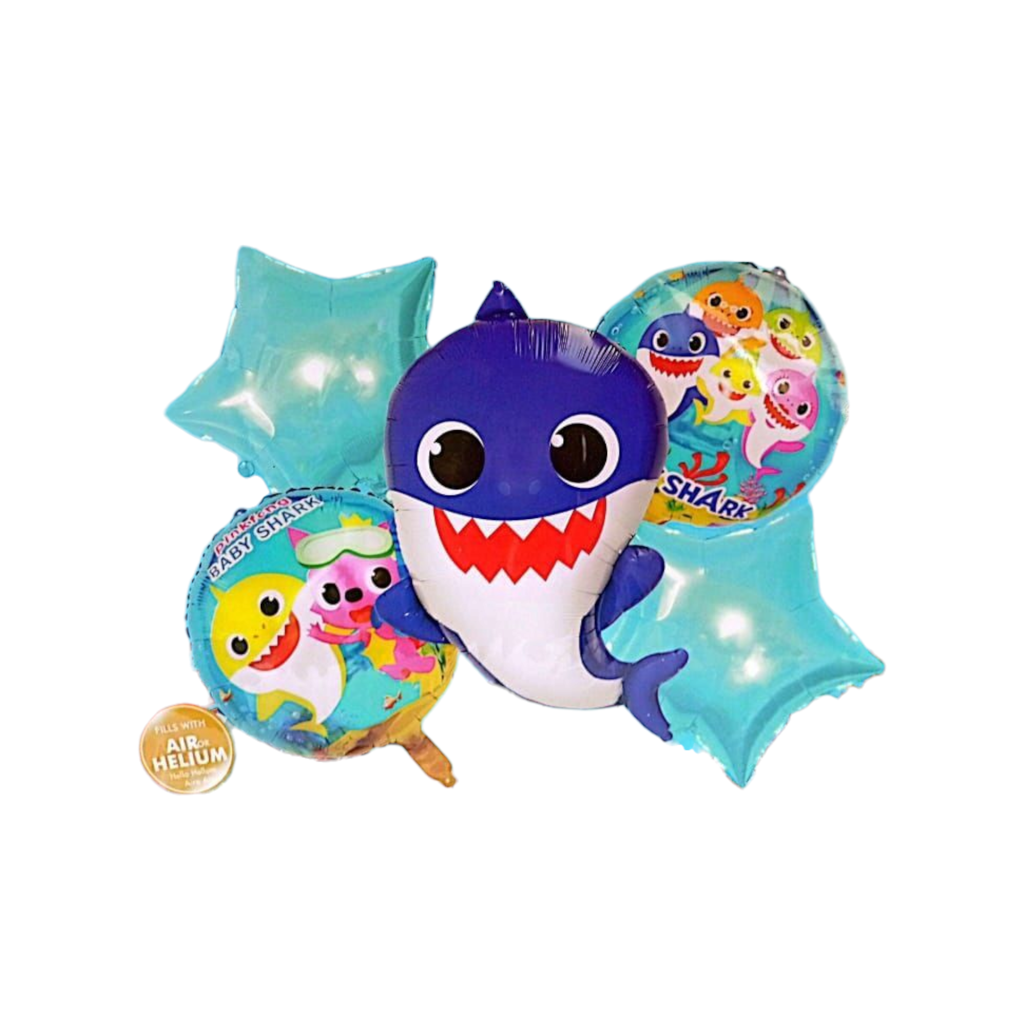 Disney Baby Shark Balloon Set 5pc