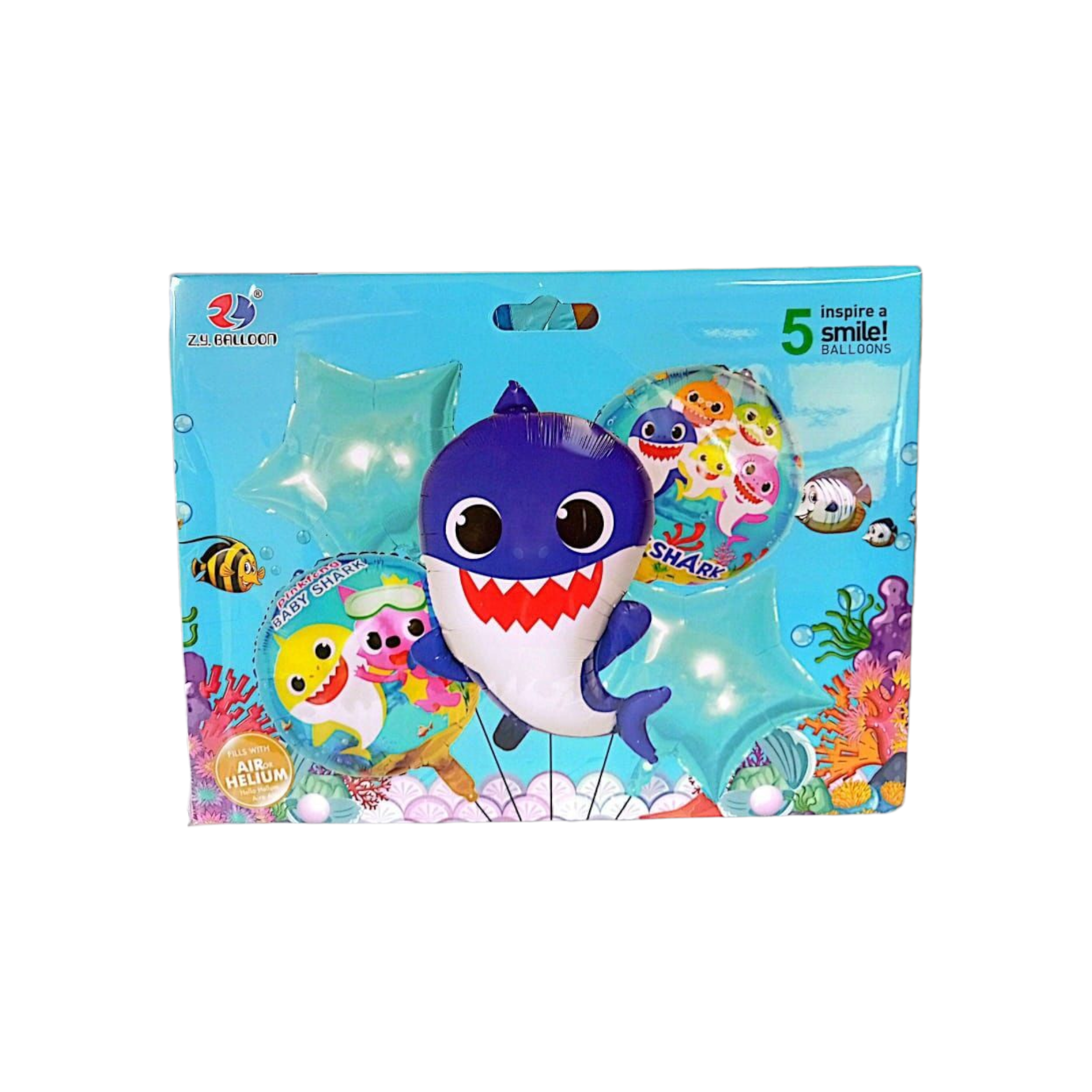 Disney Baby Shark Balloon Set 5pc