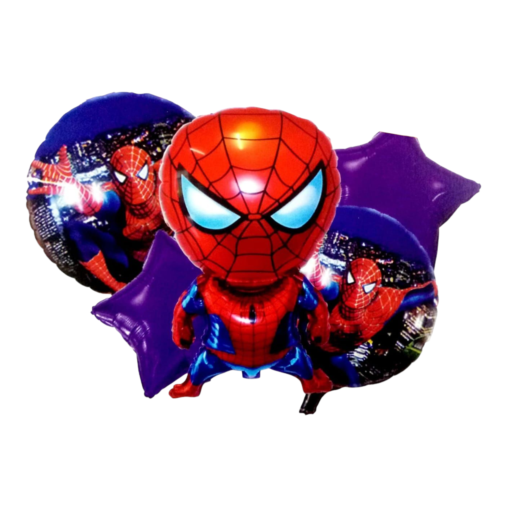 Disney Spiderman Foil Balloon 5pc Set