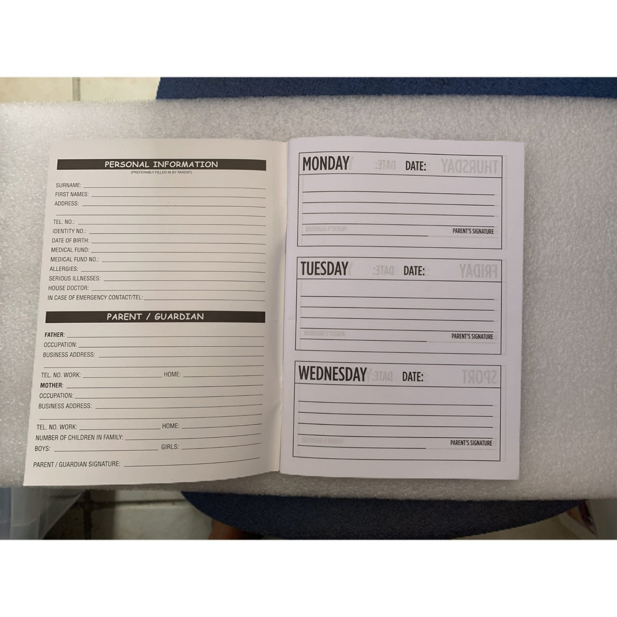 Marlin My Homework Book 5