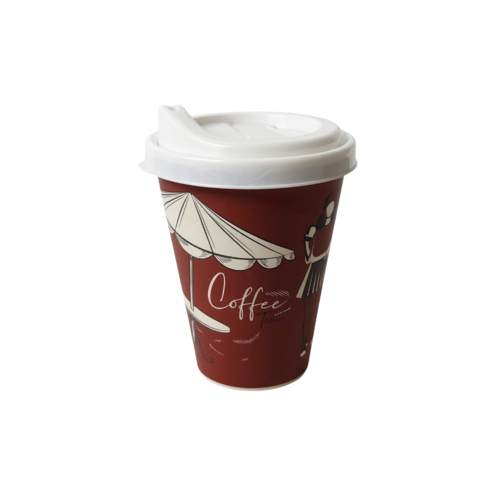 Resuable Coffee Cup 400ml Plastic AP-9122