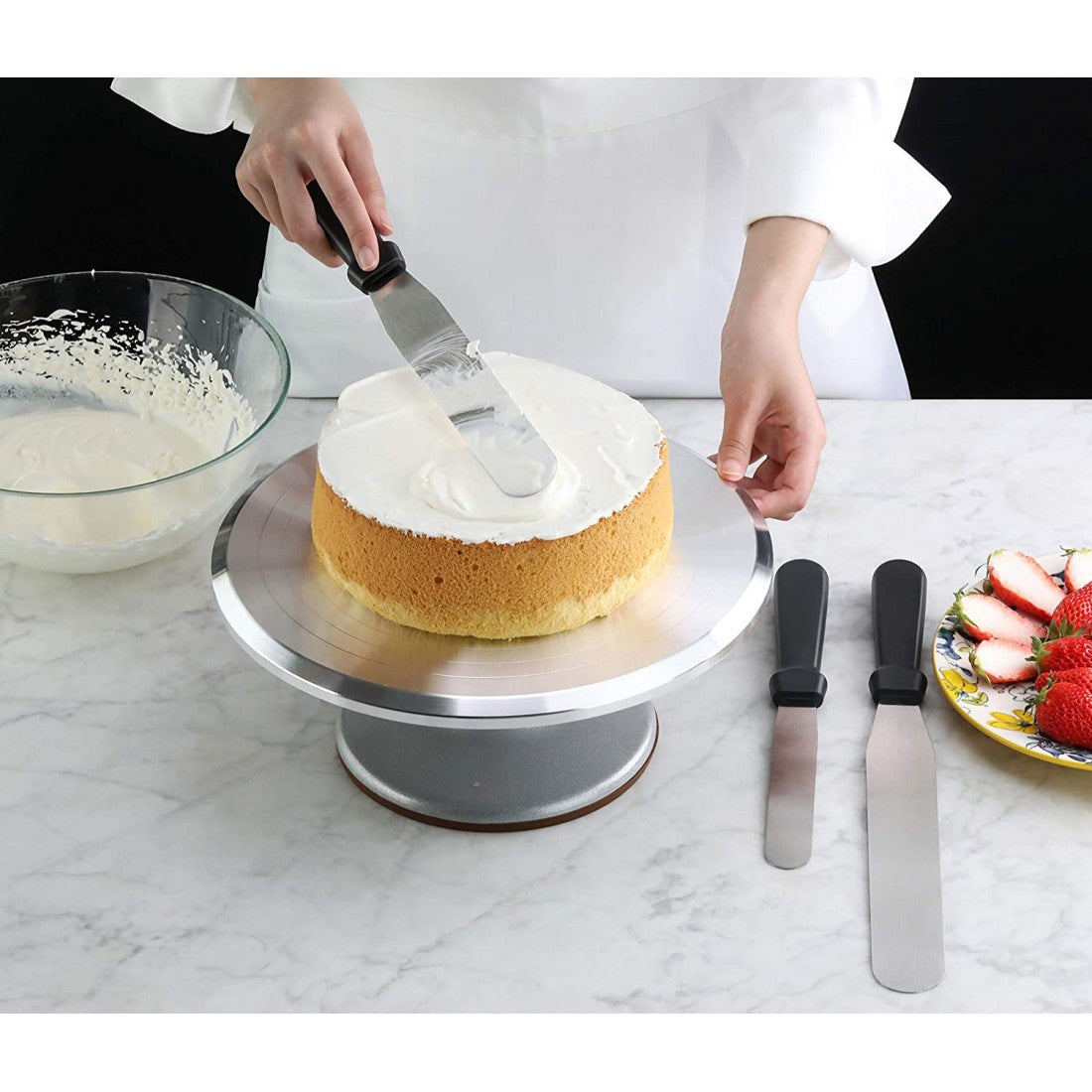 Flat Spatula 19cm Stainless Steel KG1208