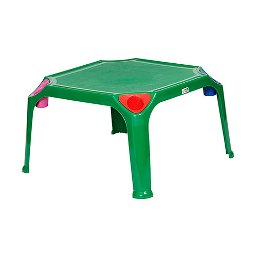 Kiddies Plastic Table With 4 Side Pencil Holder Buzz Kids