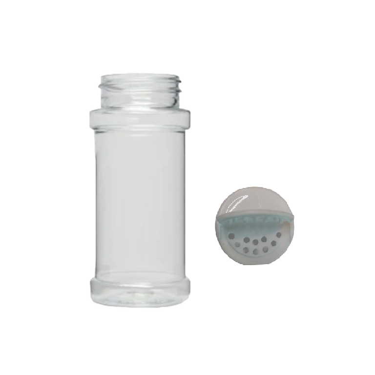 85ml Spice Shaker PET Plastic Bottle with Flip Cap