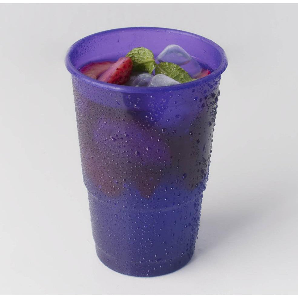 500ml Milla Plastic Cup with Net Cover 10pc