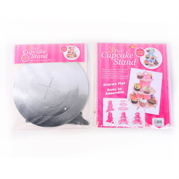 Carboard Cupcake Stand 3-Tier