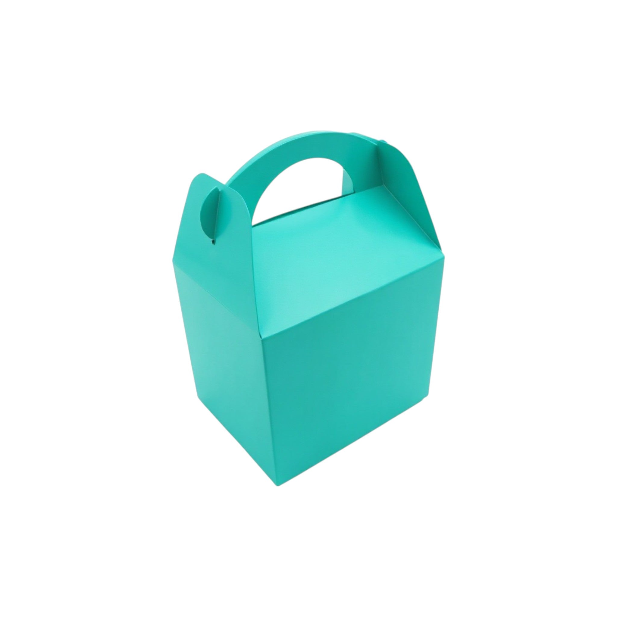 Gift Takeaway Party Treats Box 14x11x12.5cm Small with Handle 10pack