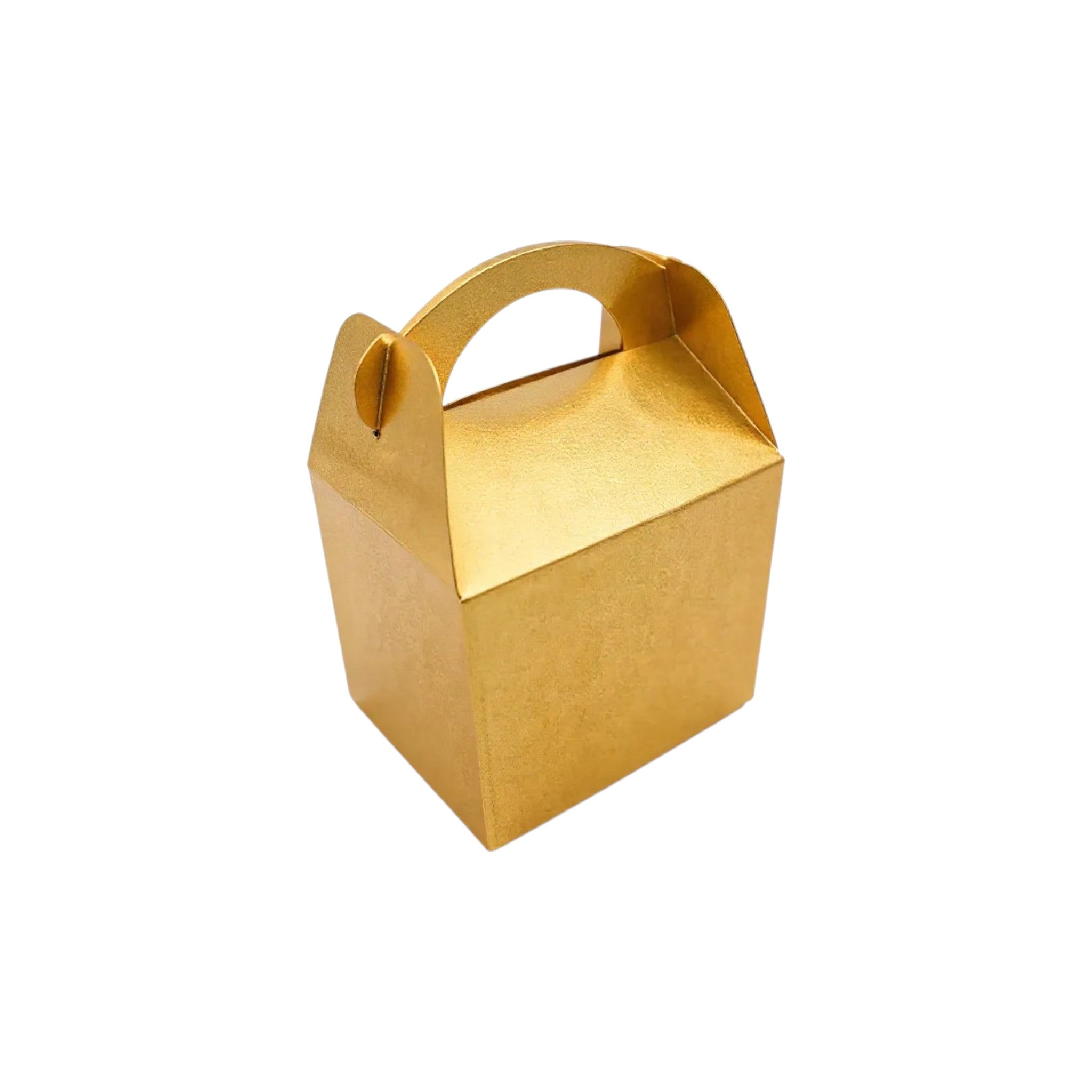 Gift Takeaway Party Treats Box 14x11x12.5cm Small with Handle 10pack