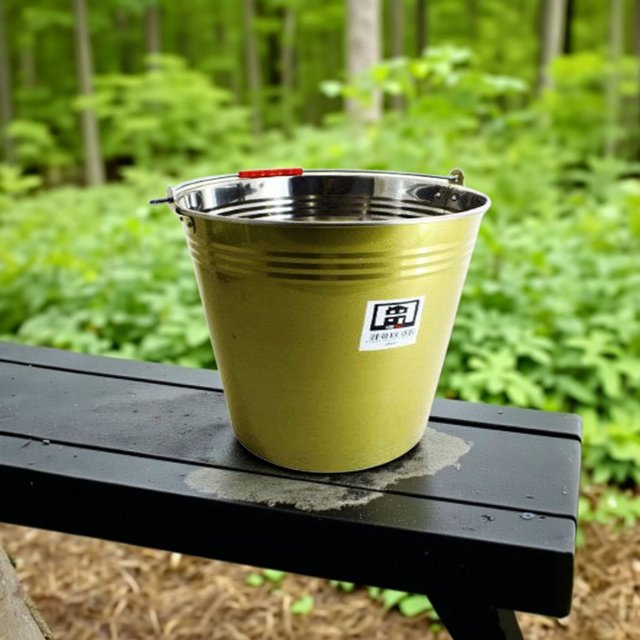 Stainless Steel Ice Bucket 20L Gold GN697