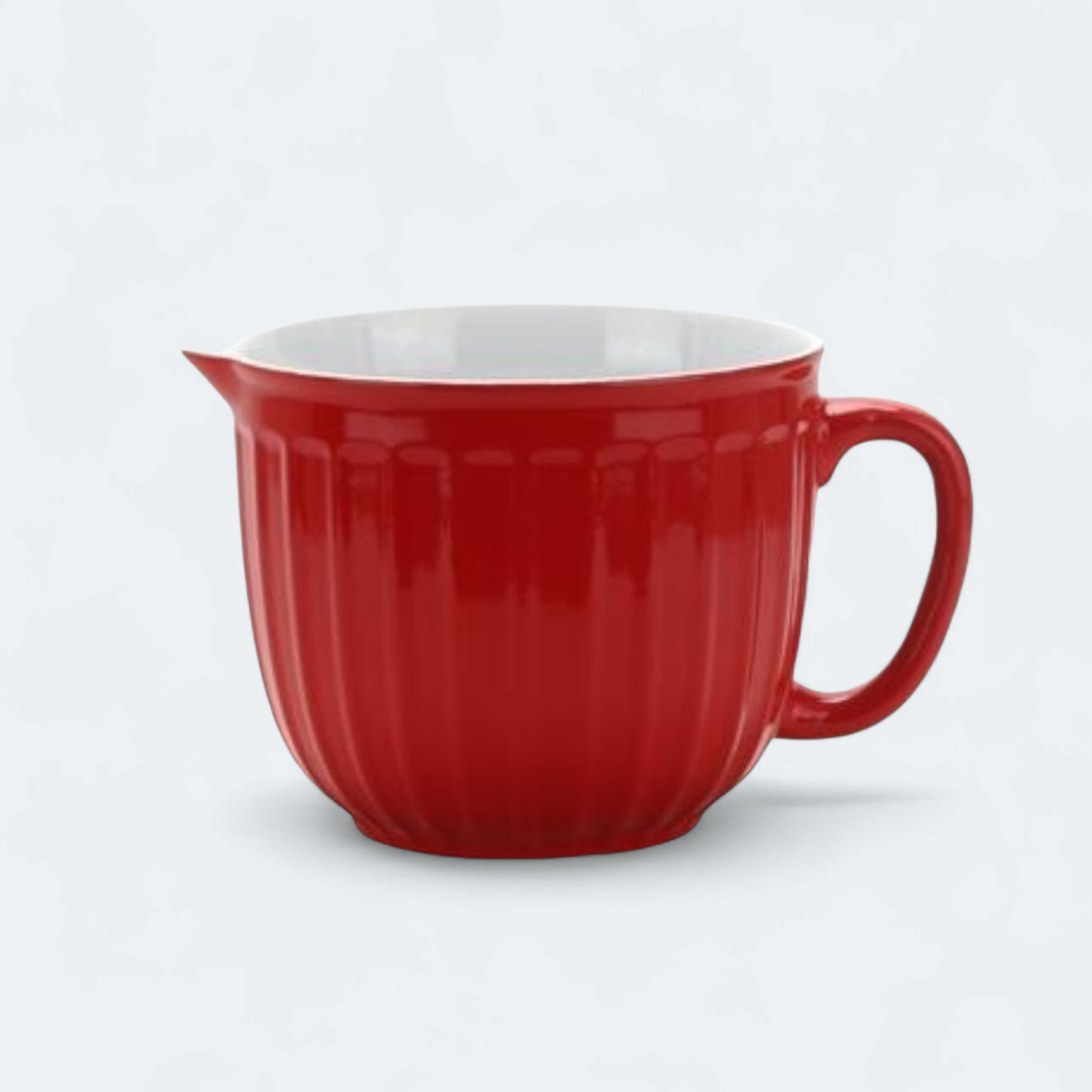 Ceramic Mug Soup Bowl 17.7x4.8cm with Spout 30628