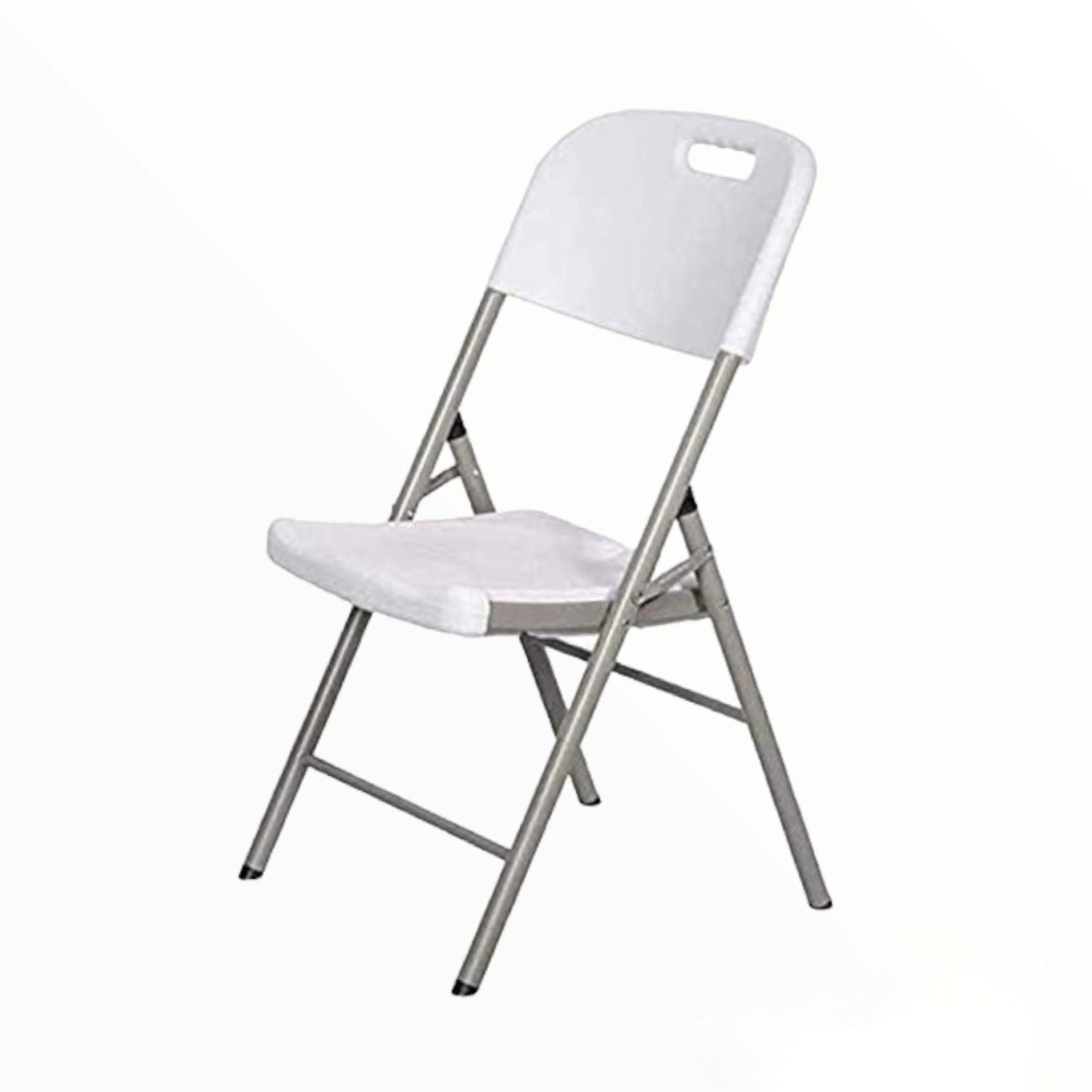 Folding Catering Chair White Heavy Duty