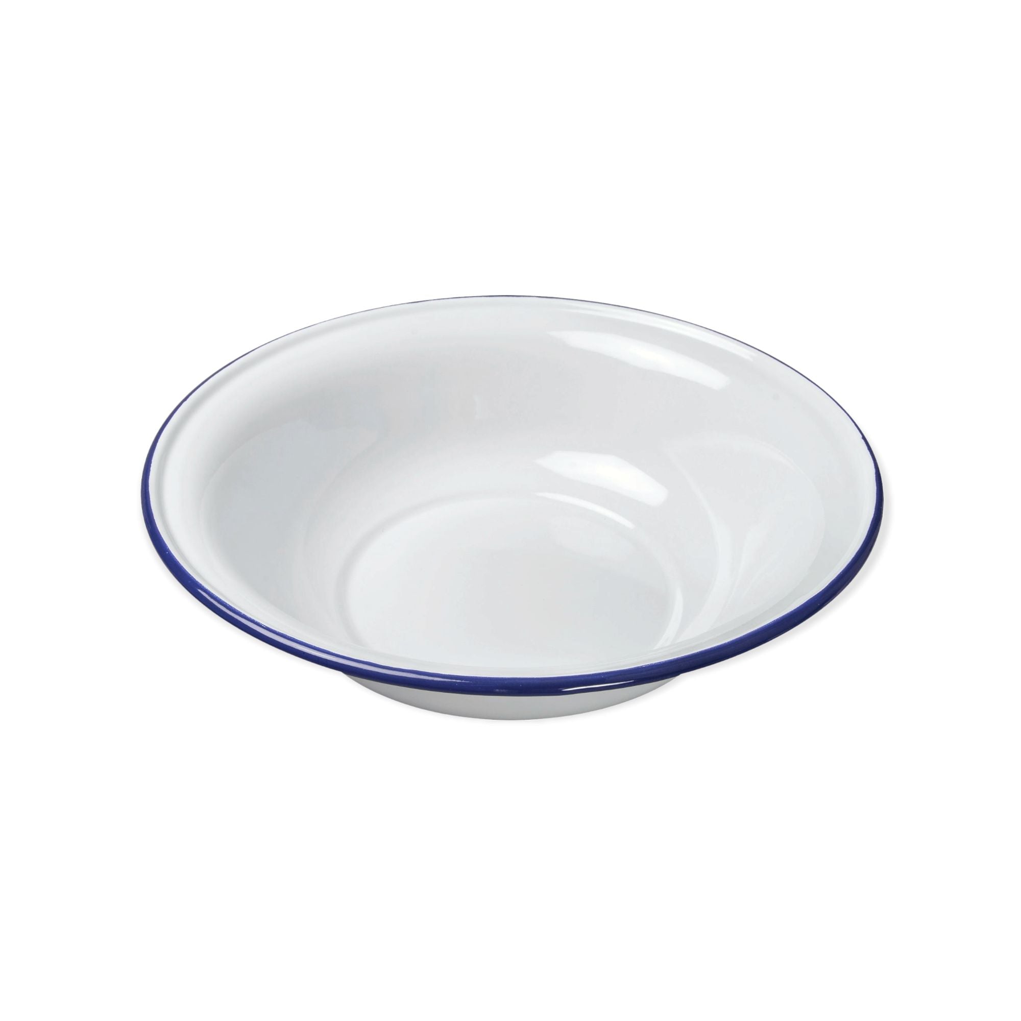 Enamel Wash Basin 34cm White