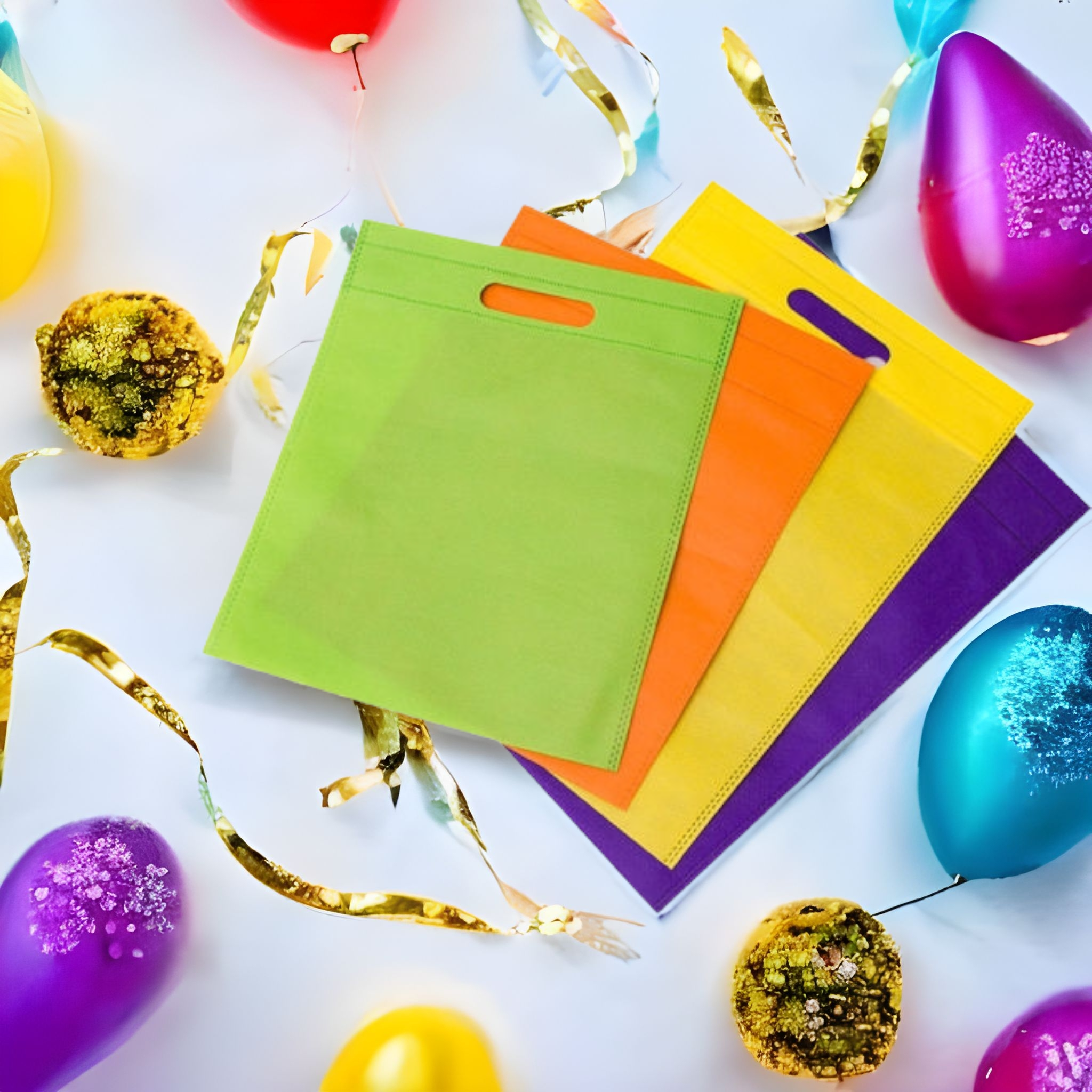 Non-Woven Boutique Bag 65x50cm Die Cut Punch Handle - Shopping Fabric Bag Medium