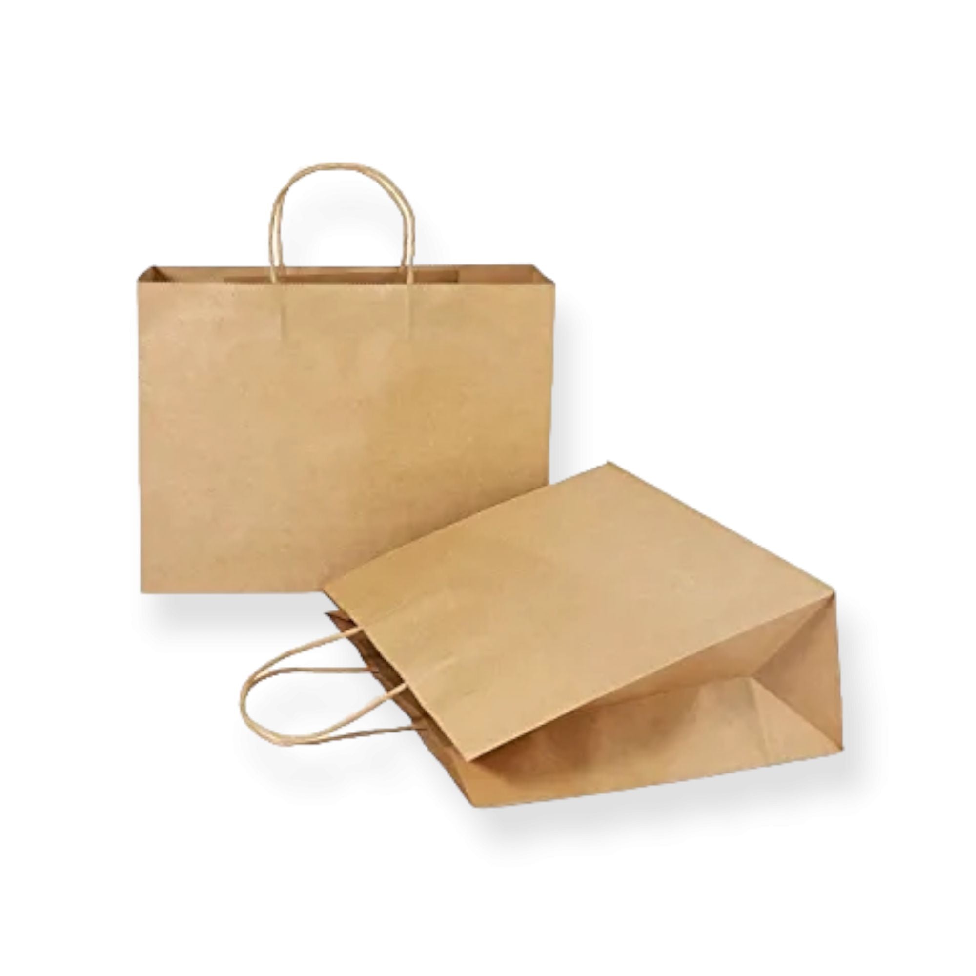 Kraft Paper Gift Shopper Bag 130gsm Landscape