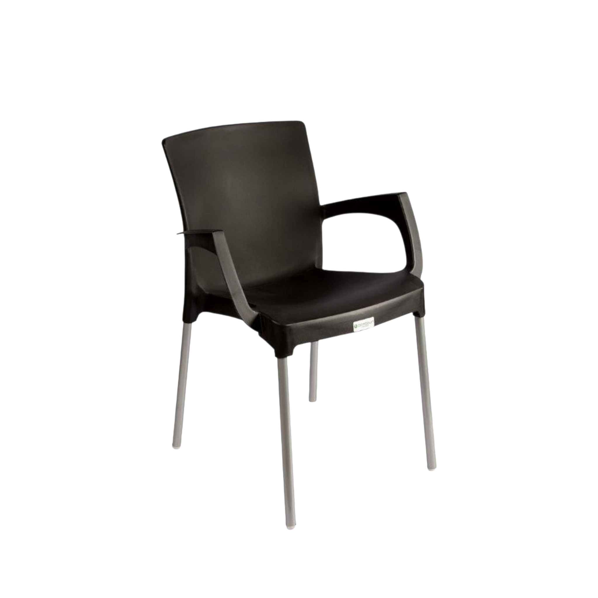 Napoli Cafe Bistro Chair Black Contour Outdoor