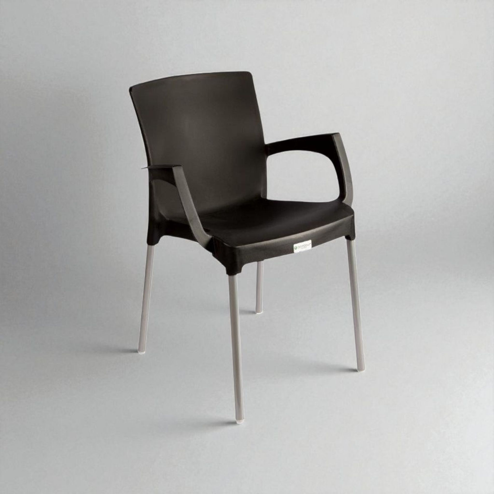 Napoli Cafe Bistro Chair Black Contour Outdoor