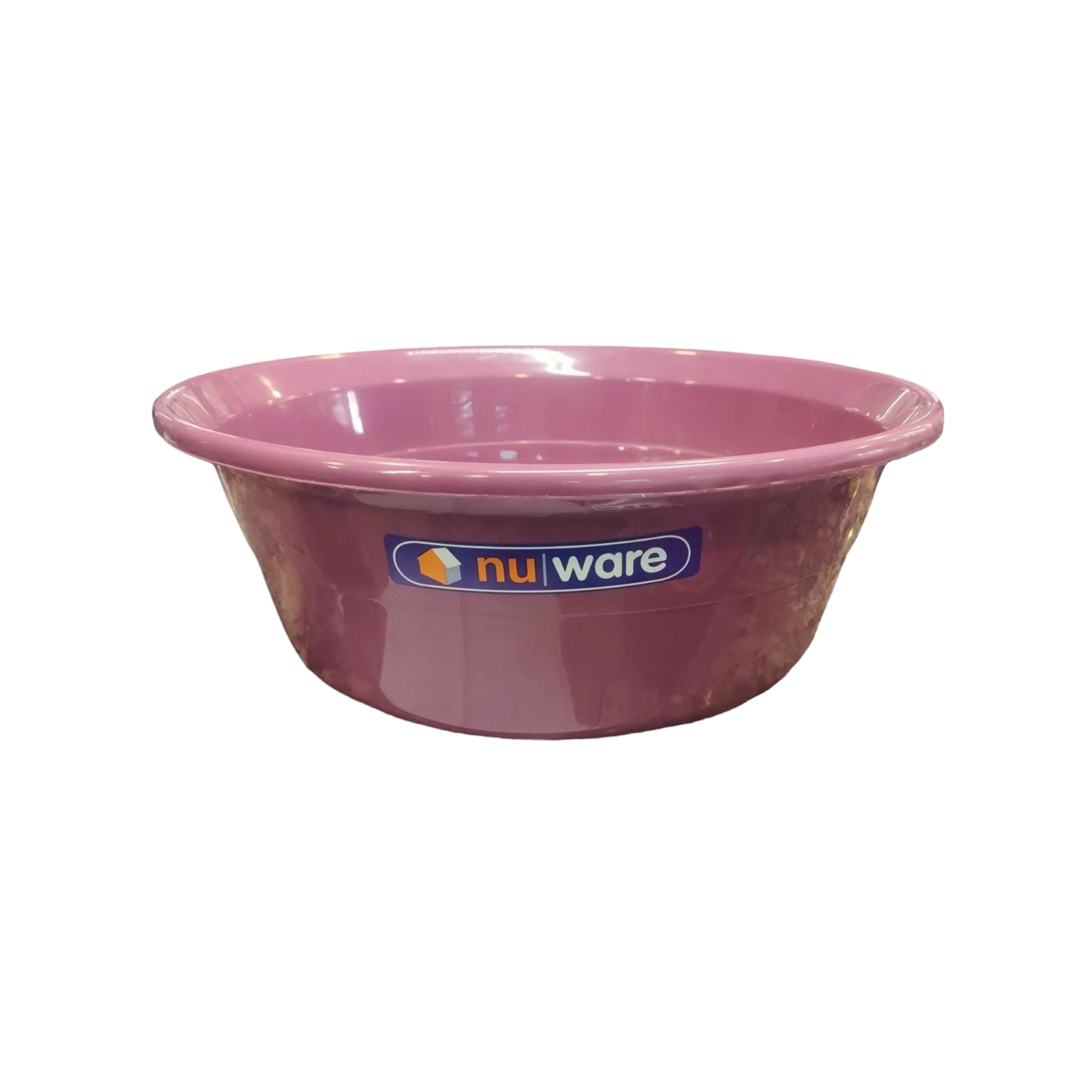 38cm Plastic Basin Round Virgin Nu Ware