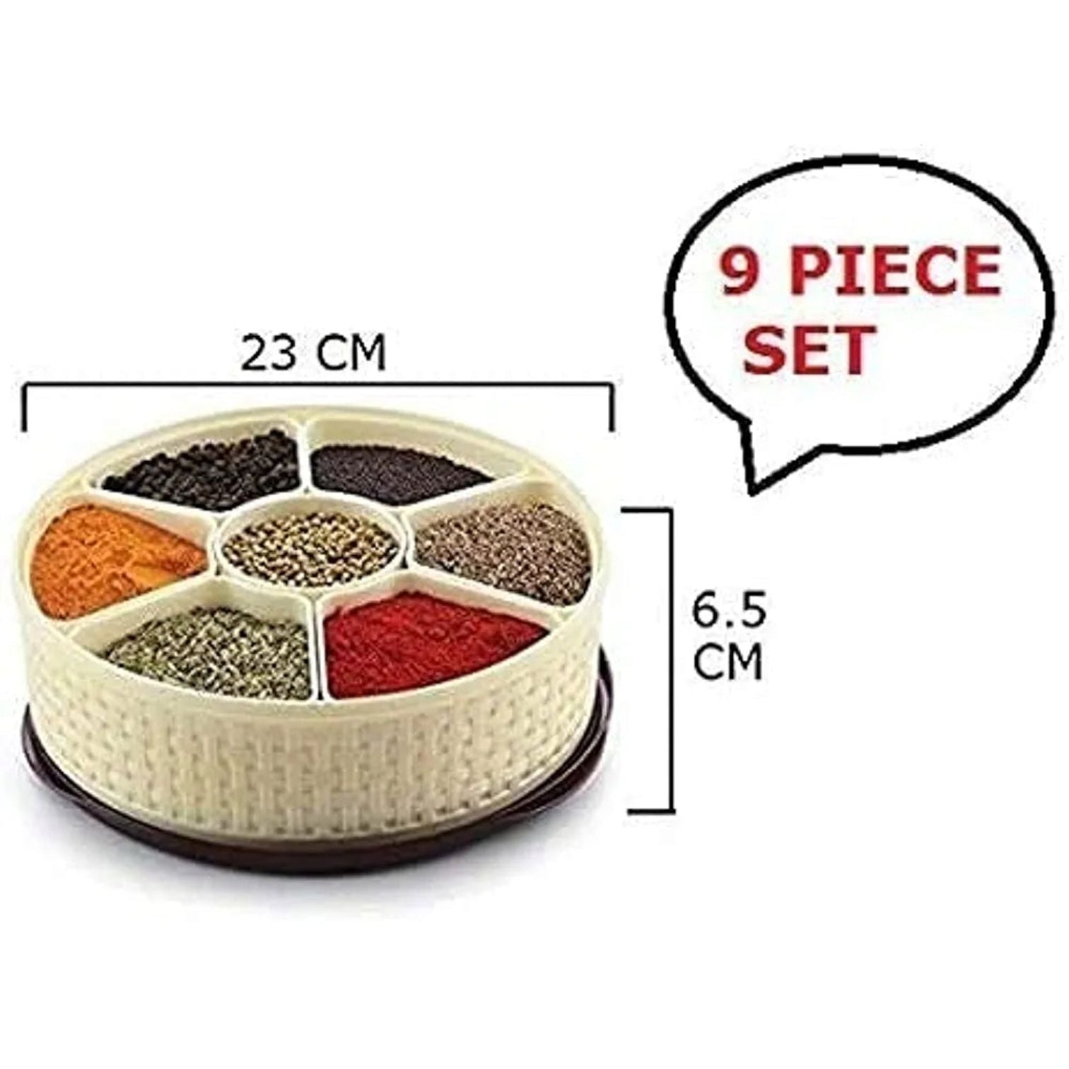 Nakoda Nebual Masala Dabba Spice Box Nu Ware